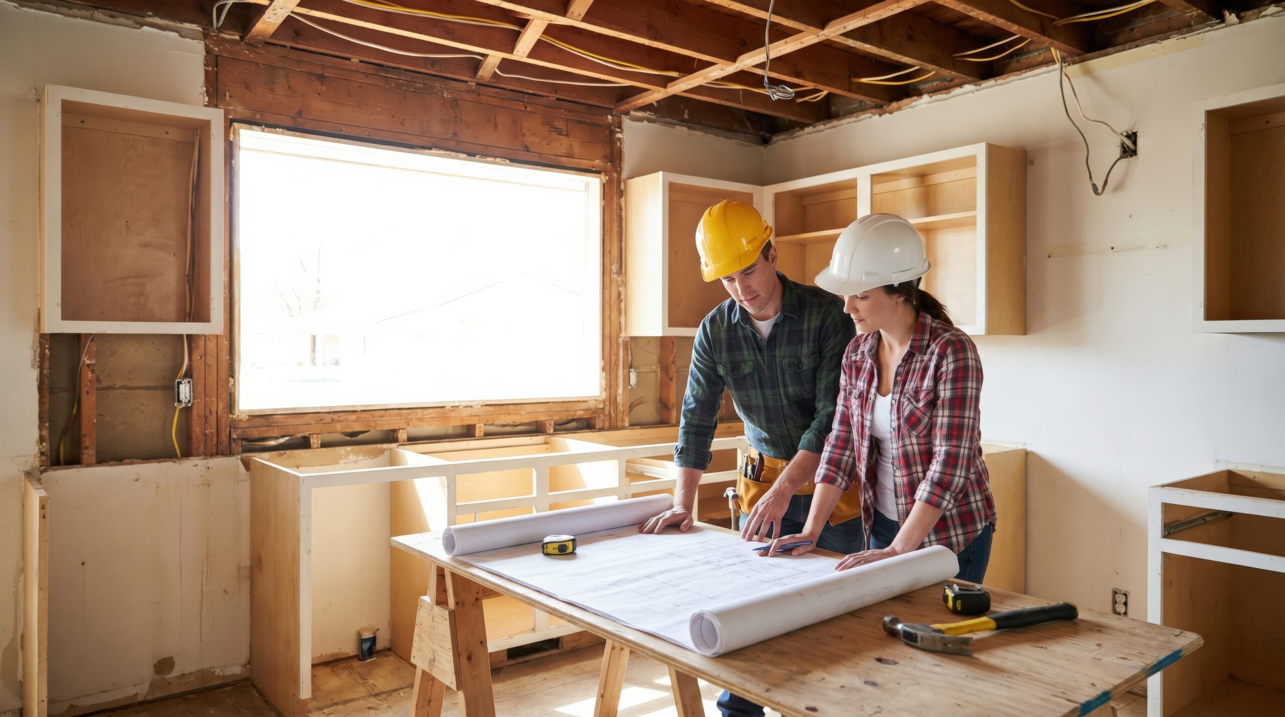 Rénovation totale de maison