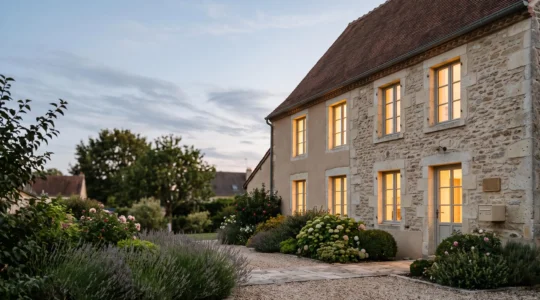 Maison française rénovée énergétiquement, symbole de valorisation immobilière après travaux de rénovation énergétique